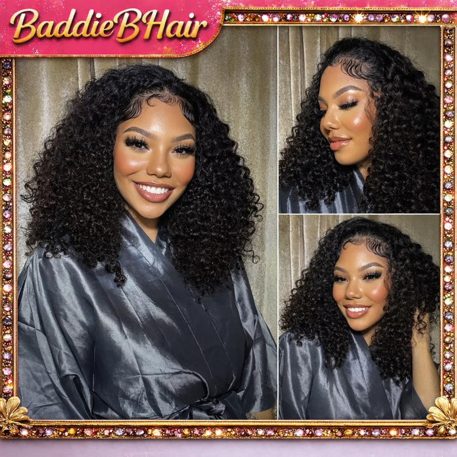 13x4 Curly Bob Lace Wig