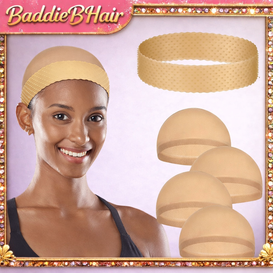 No-Slip Wig Cap Set