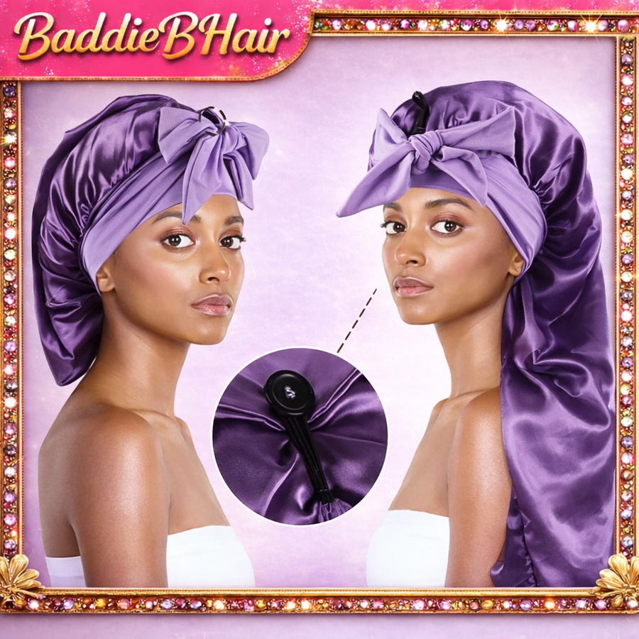 Extra Long Satin Bonnet